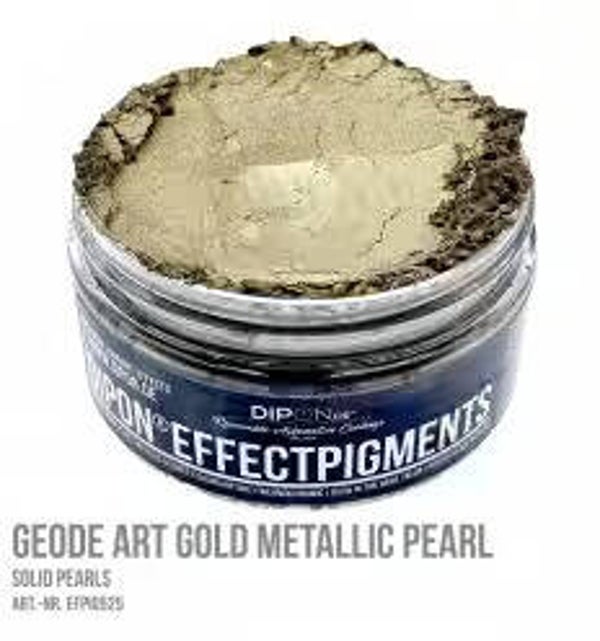 Effektpigment Geode Art Gold – Metallic Pearls, 25 g
