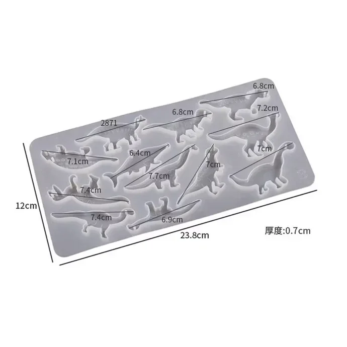 Silikonform Dinosaurier