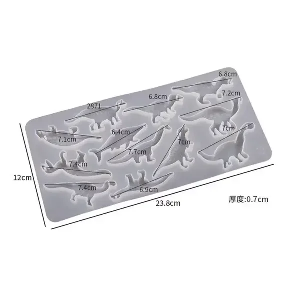Silikonform Dinosaurier