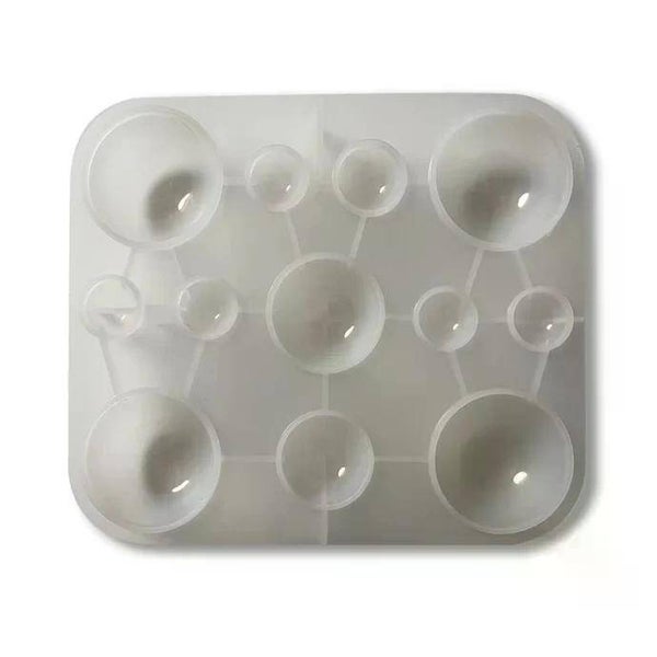 Silikonform für Halbkugeln (Kugeln)