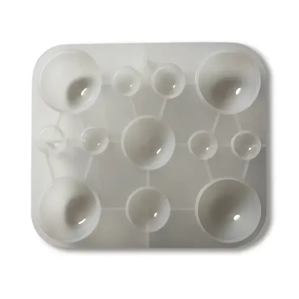 Silikonform für Halbkugeln (Kugeln)