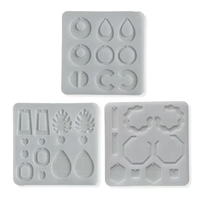 Silikonform für Schmuckanhänger – ideal für Ohrstecker