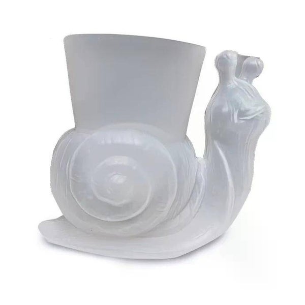 Silikonform Schnecke (z.B. kleiner Blumentopf)
