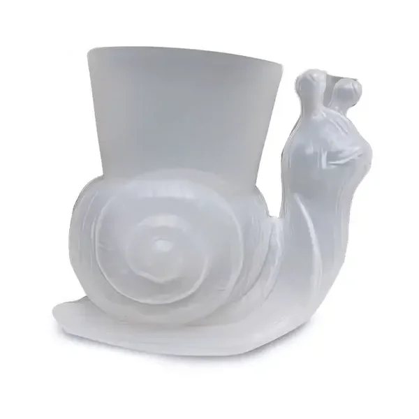 Silikonform Schnecke (z.B. kleiner Blumentopf)