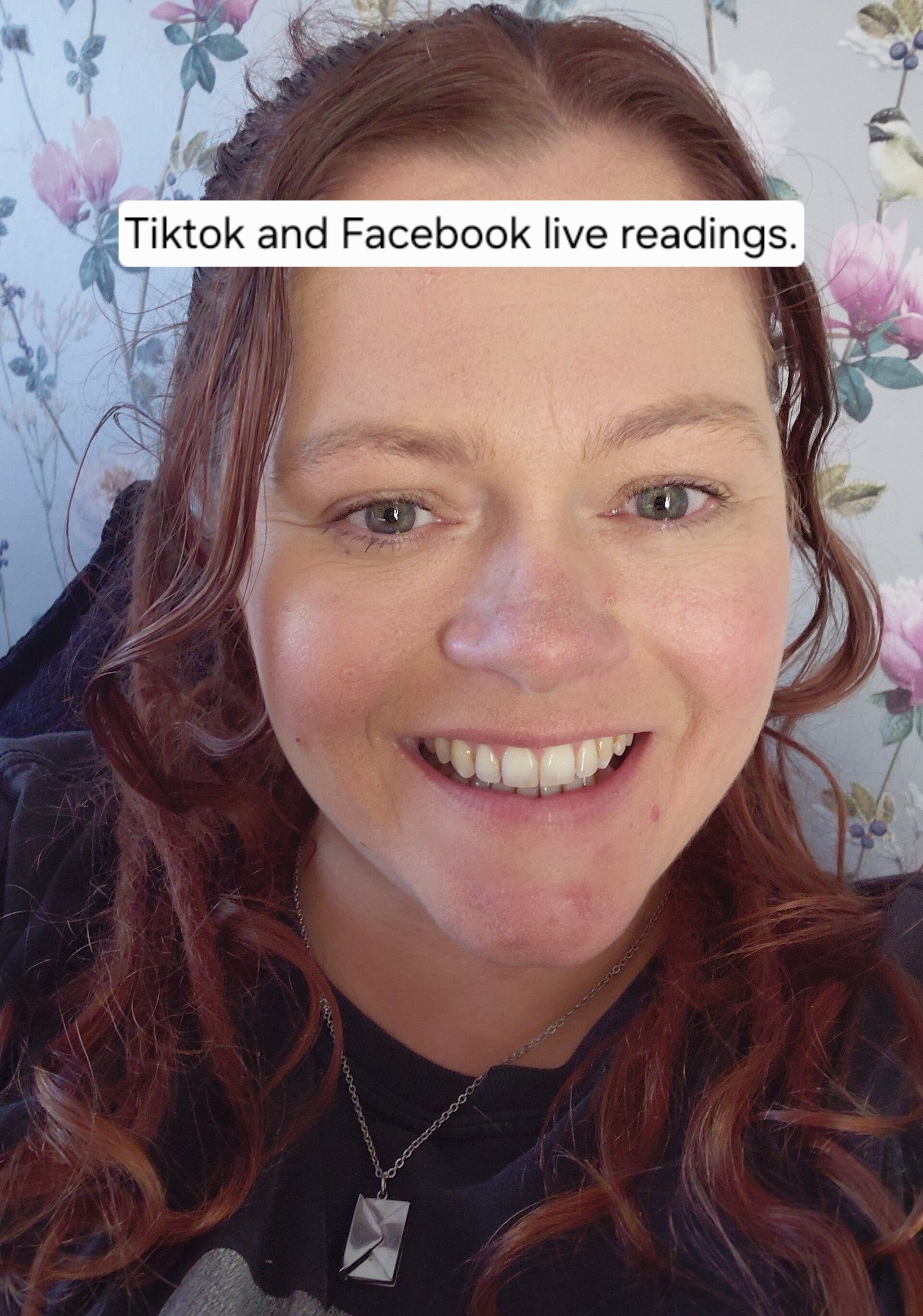 Tik Tok or Facebook Live mini reading.