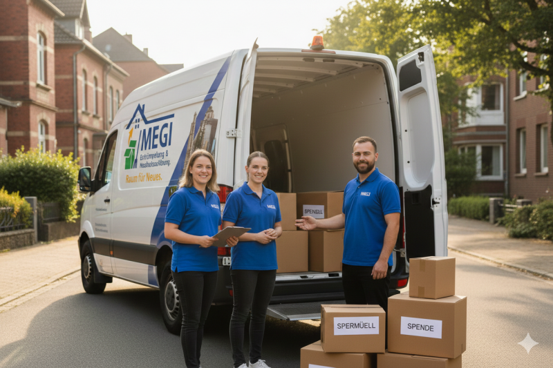 MEGI Entrümpelung Bochum: Fachgerechte Entsorgung von Sperrmüll bei einer Haushaltsauflösung