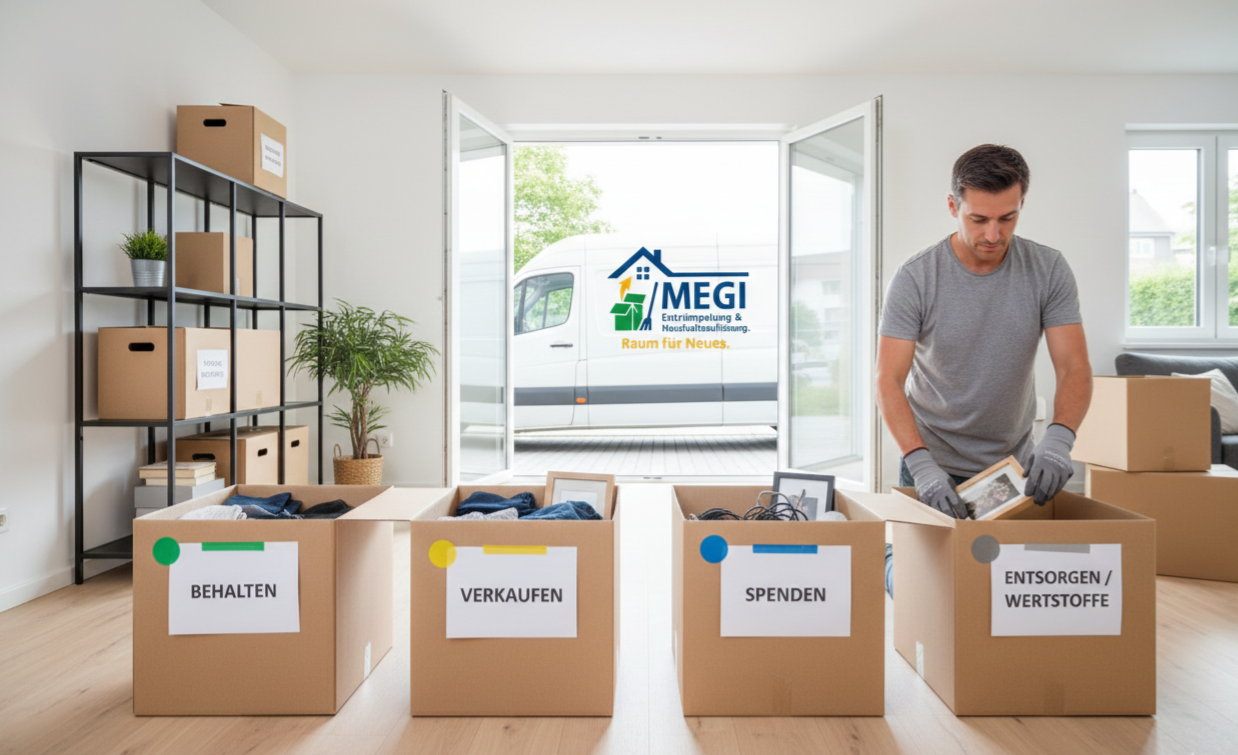 ​Checkliste und Tipps für eine strukturierte Entrümpelung – MEGI Haushaltsauflösung