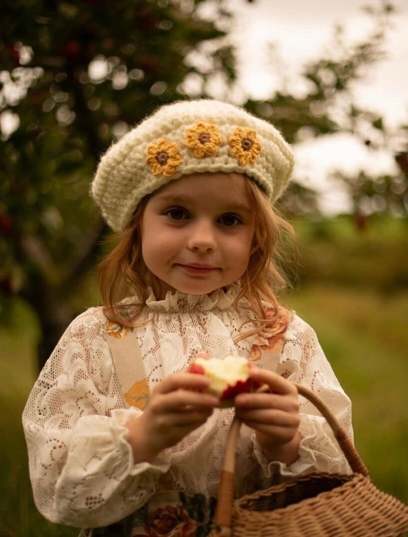 Sunflower Beret