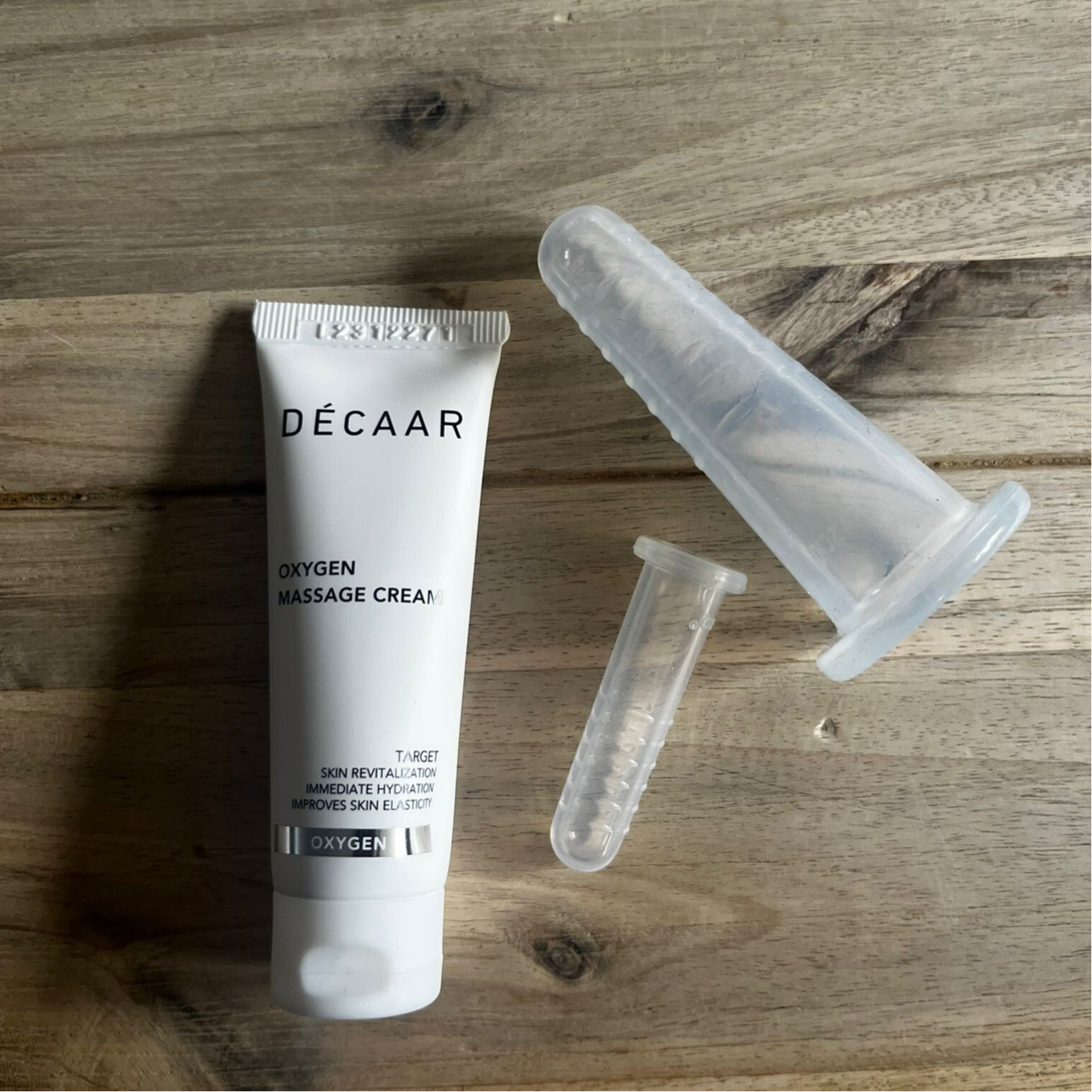 Massage créme met cubs