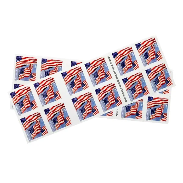 2022 USA Waving Flag 1 Forever Booklet Stamps
