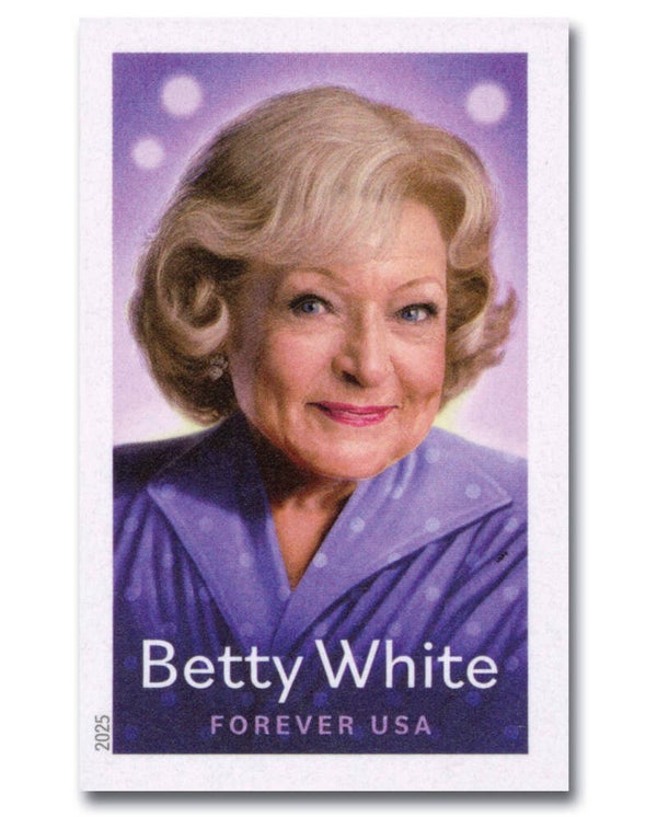 Betty White 2 Sheets Forever Stamps Collectors