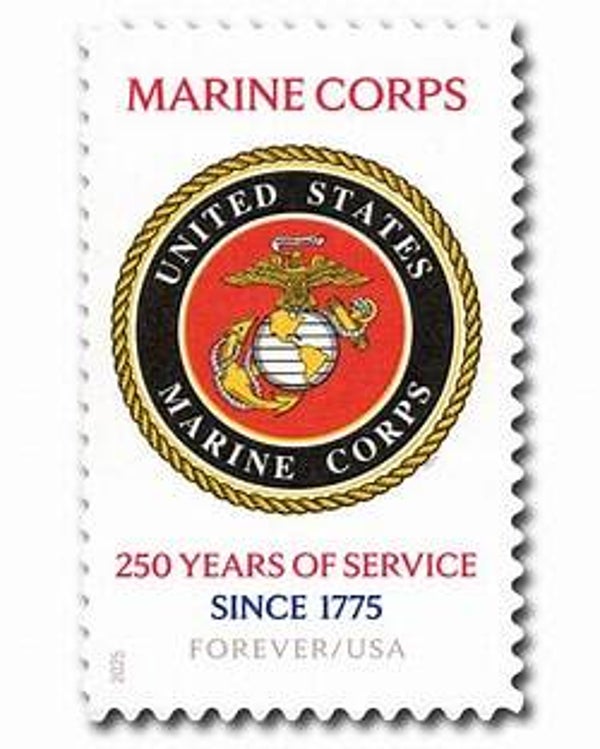 2 sheets 2026 Marine 250th Anniversary Forever Postage Stamps