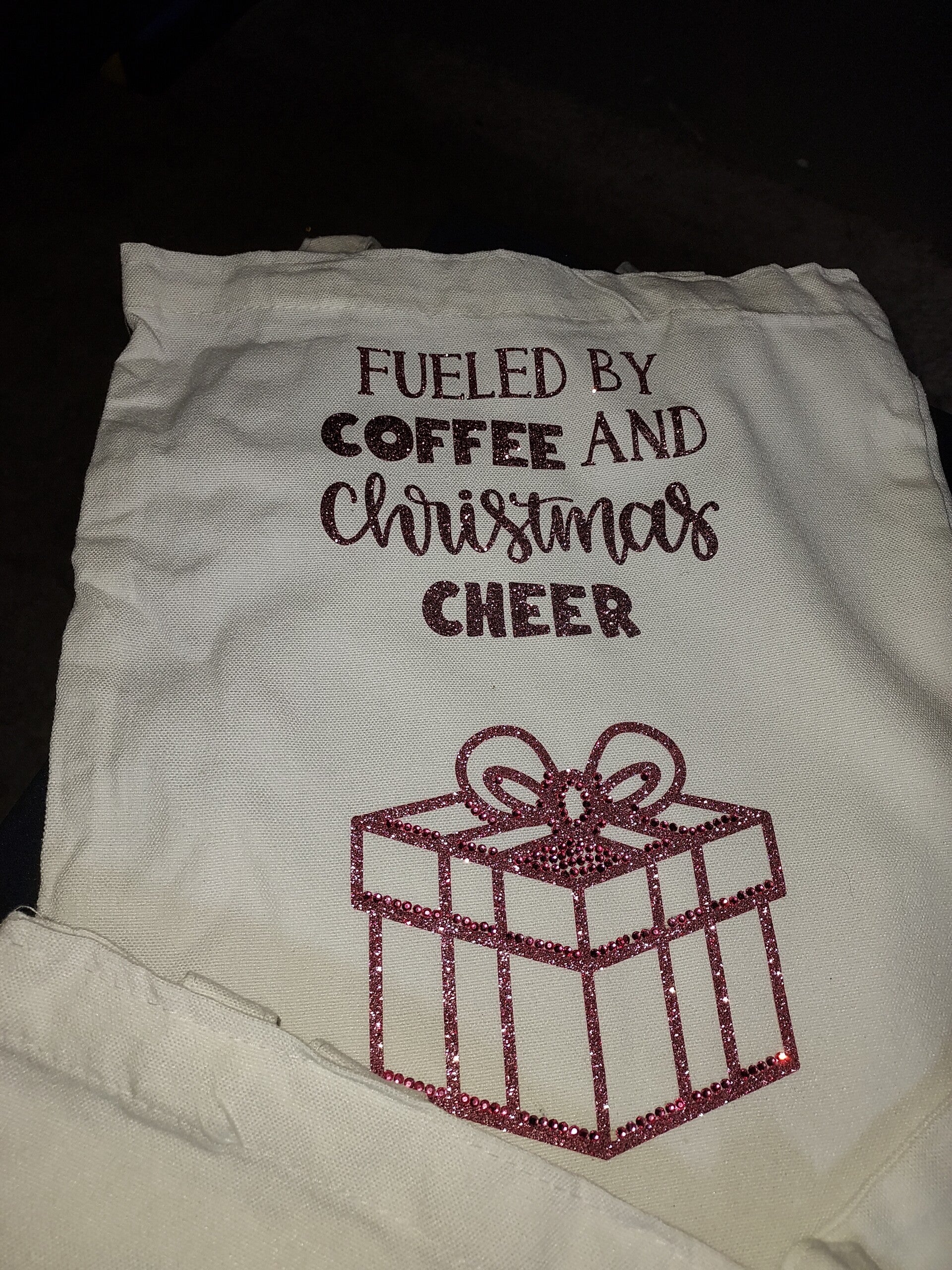 seasonal cloth decorated reusable bags