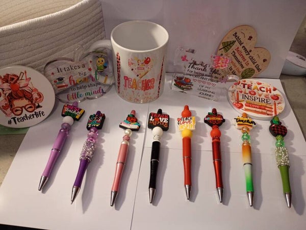 decorated pens