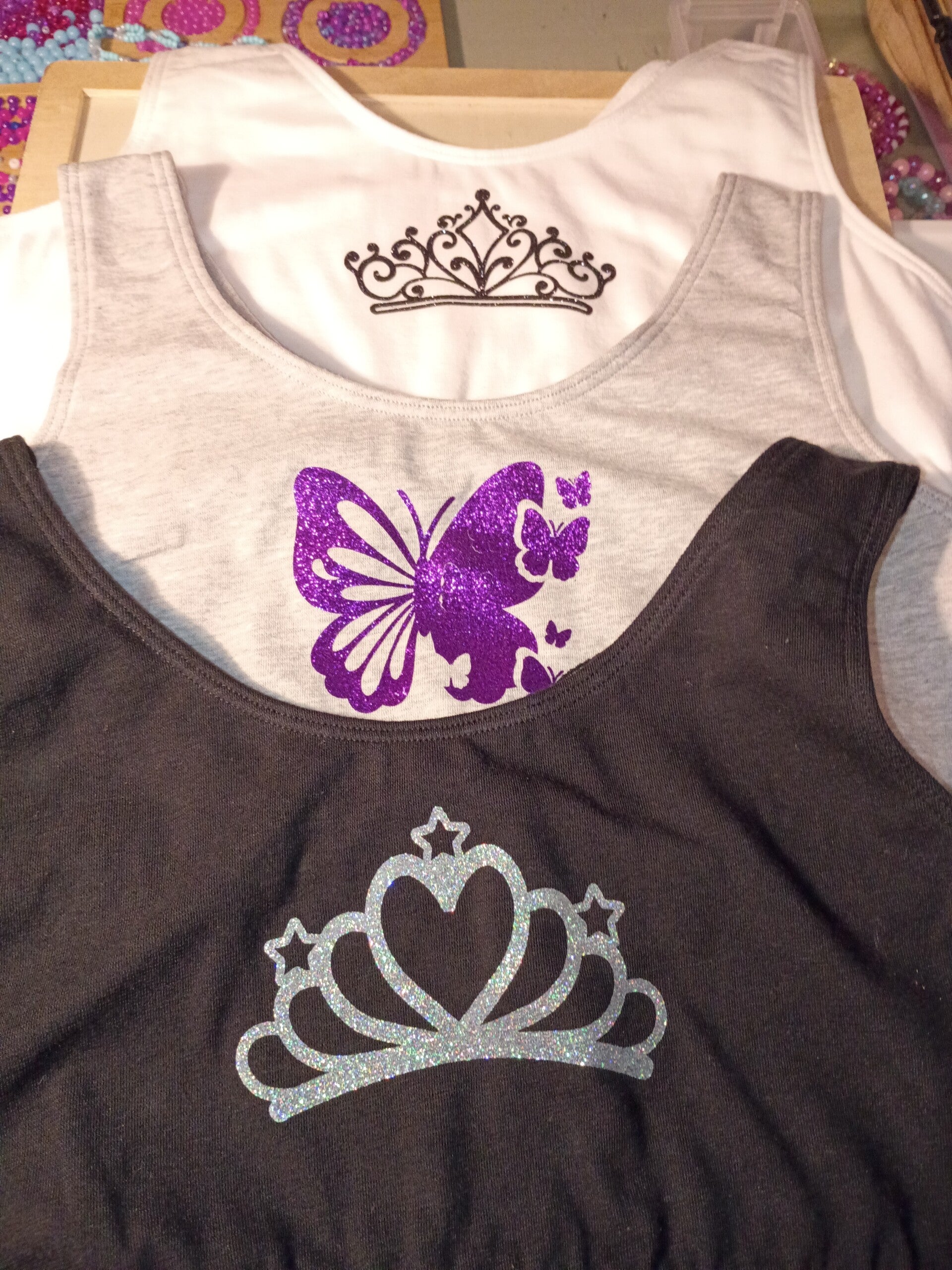 women's or girls bling sports bras