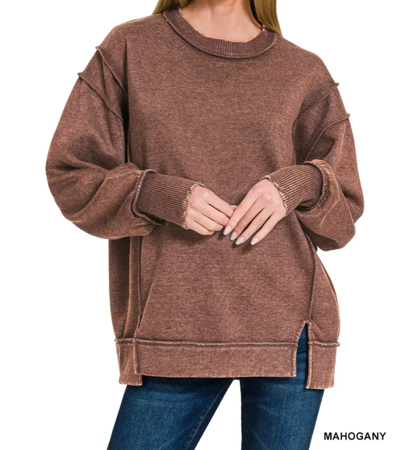 Mahogany Acid Wash Crew