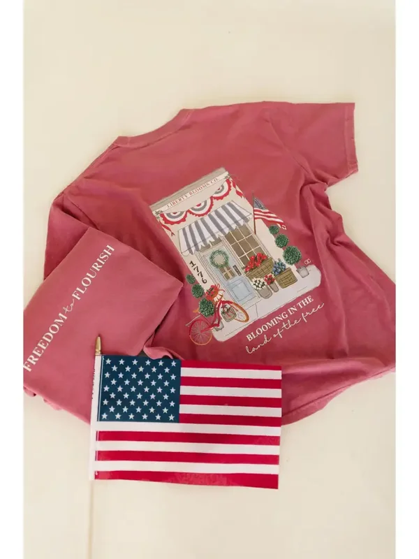 Blooming In The Land Of the Free- Graphic