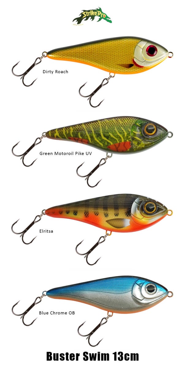 STRIKE PRO - BUSTER SWIM 13cm