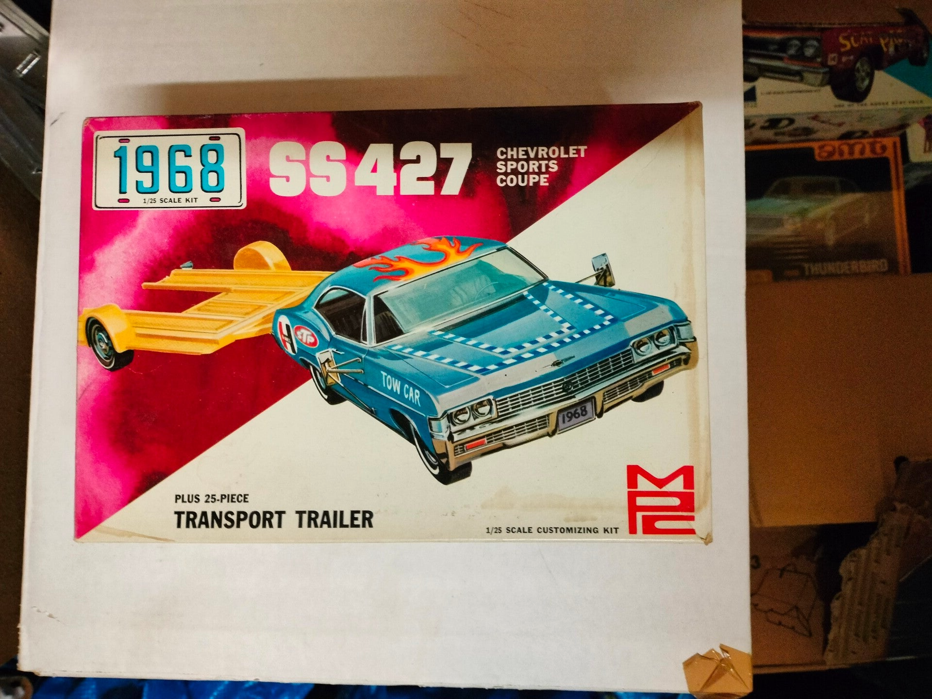 MPC 1968 CHEVY IMPALA SS427 MINT 1/25 RARE