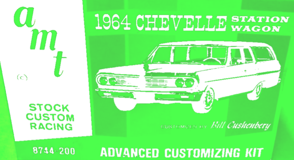 AMT 1964 CHEVELLE STATION WAGON 1/25 ANNUAL MINTY