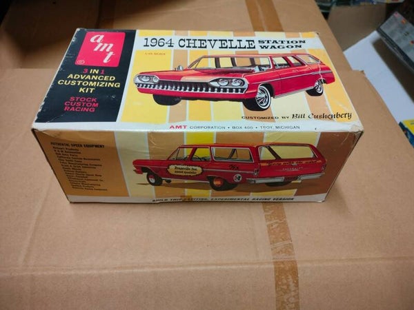 AMT 1964 CHEVELLE STATION WAGON 1/25 RARITÄT