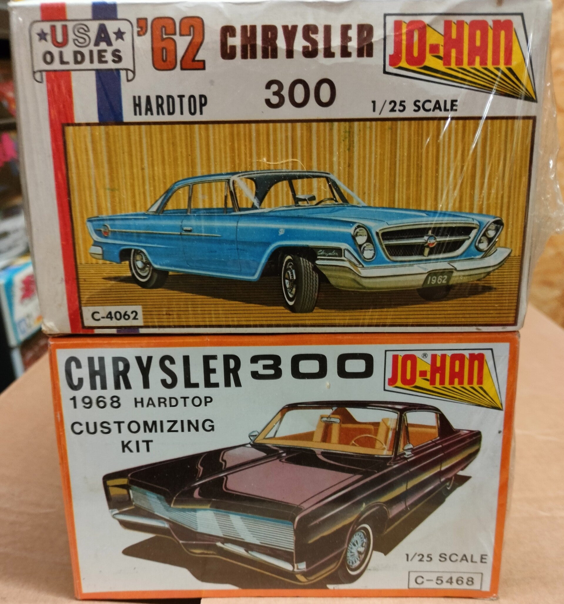 Jo-Han 1968 Chrysler 300 Verschweisst 1/25