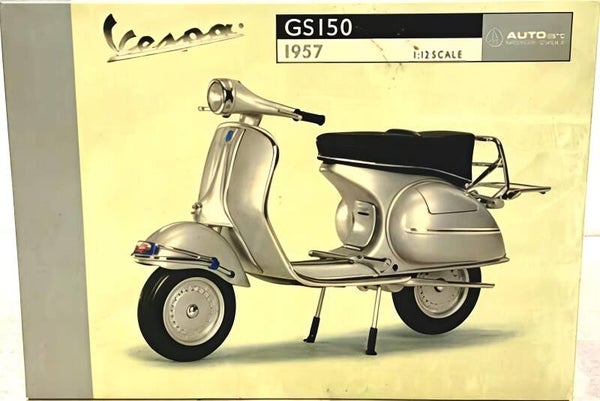 AUTOART 1/12 VESPA GS-150 VINTAGE DIE-CAST