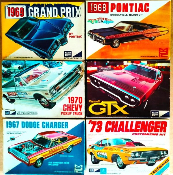 VINTAGE MPC MODEL CAR KITS 1/25 ORIGINAL