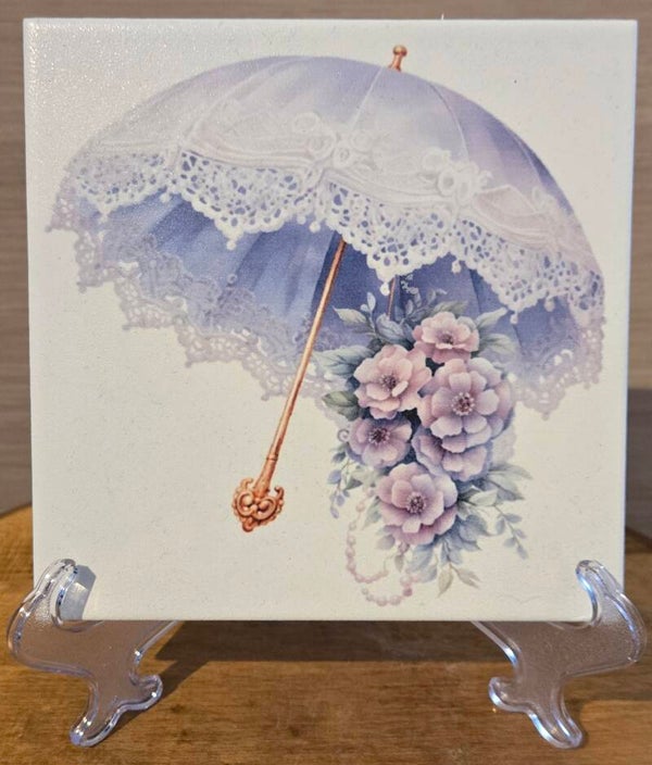 Le parapluie fleuri