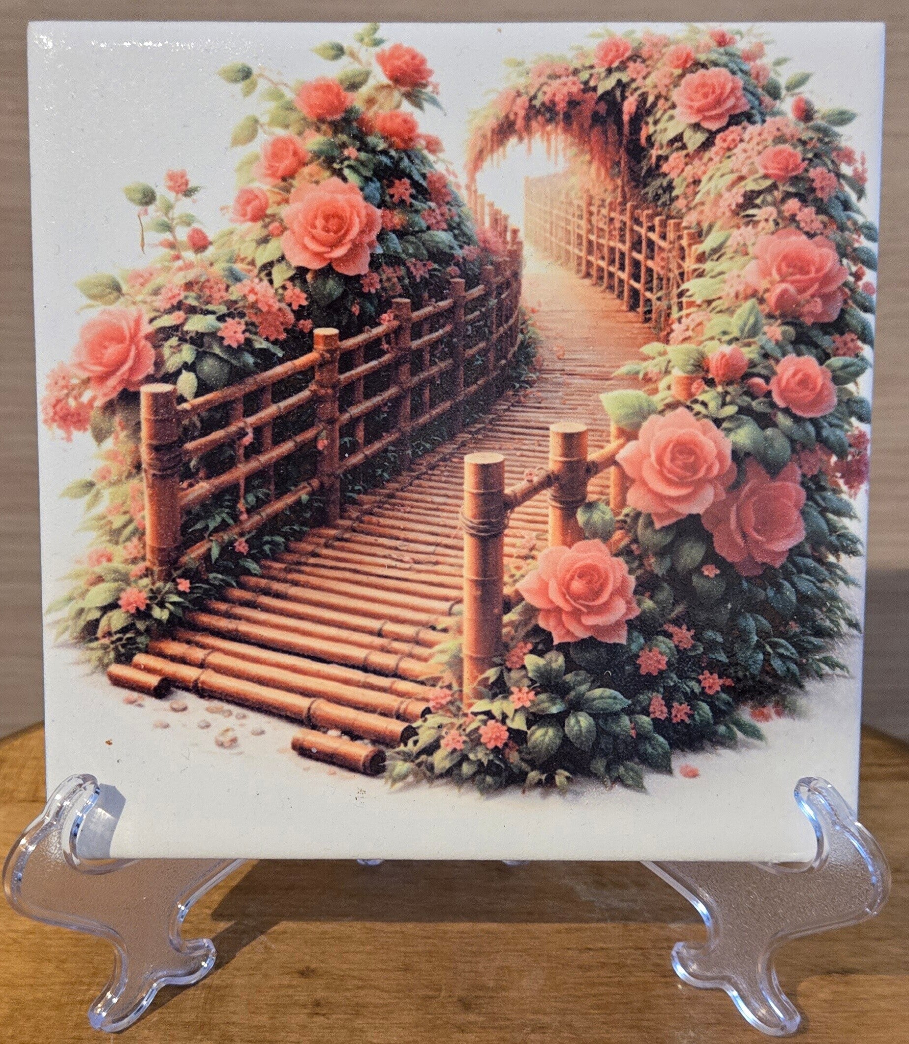 Passage fleuri