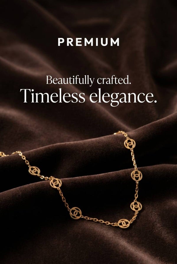 Circle Station Necklace