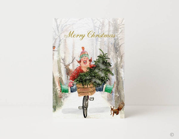 Kerstfiets