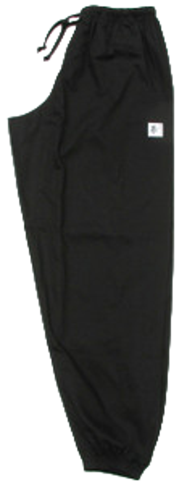 New 100% Dacron Fist Black Kung Fu Pants #578