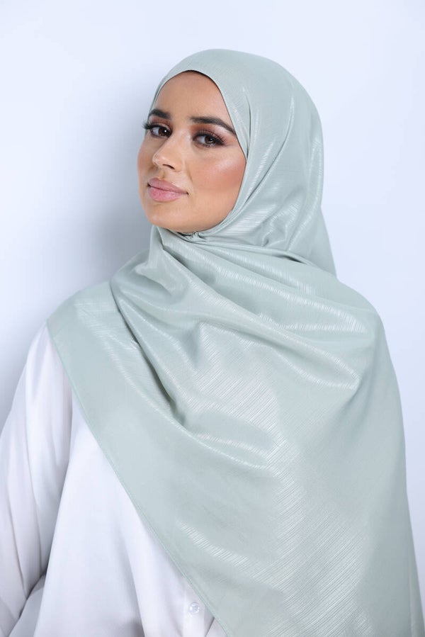 my shiny crepe lichtgroen