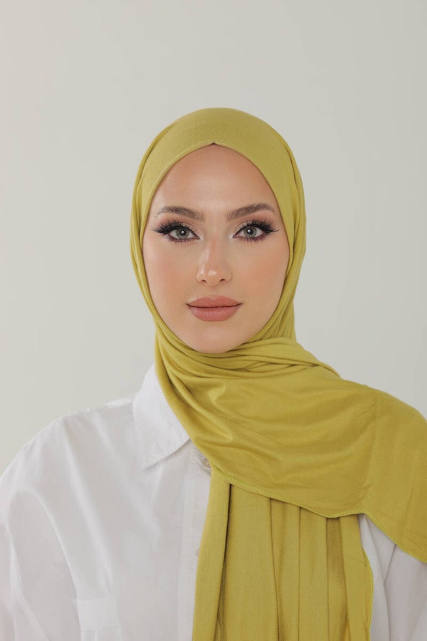 Soft Jersey Hijab Lichtgroen