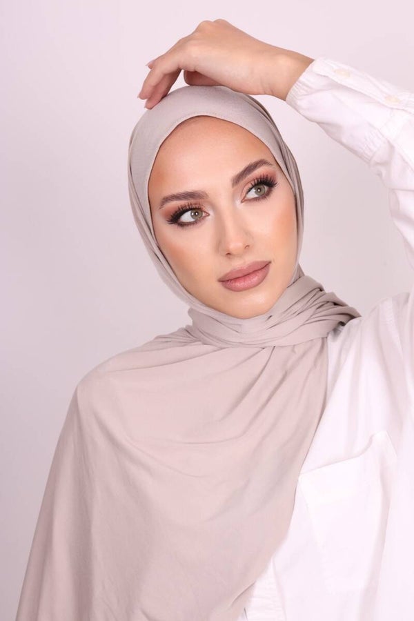 premium jersey neutral beige (lycra)