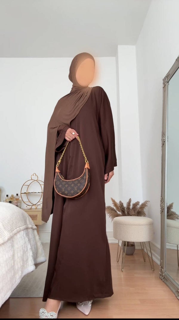 Emirati Abaya - Classic Choco