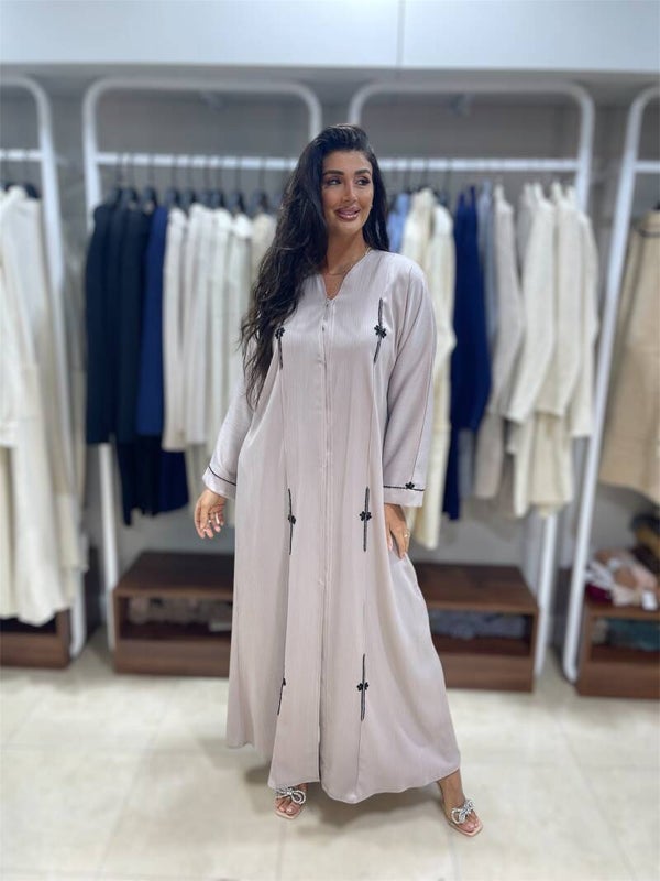 Emirati Abaya - Light Beige