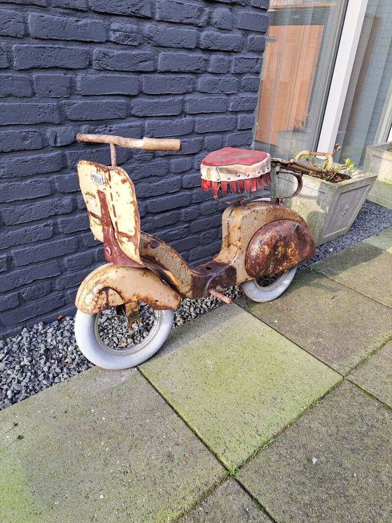 Torck Vespa trapscooter, jaren '50