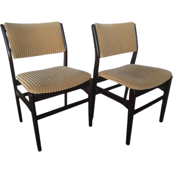 2 Scandinavian dining room chairs