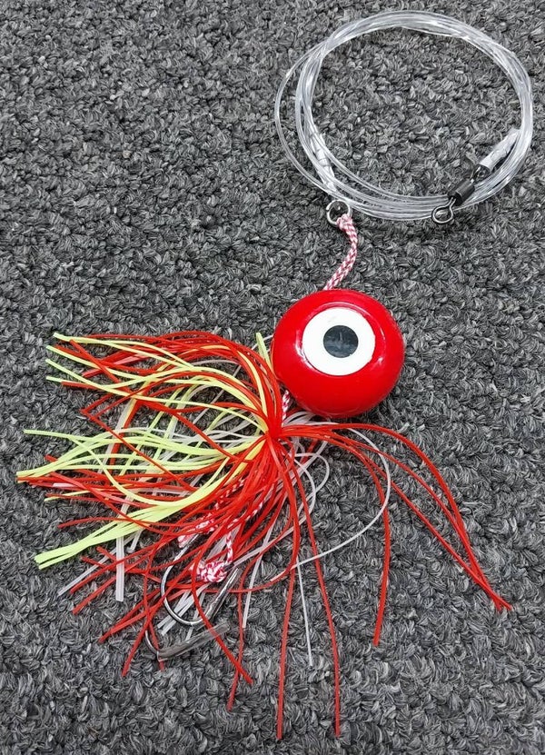 Red Snapmore 100grm Jig Fishing Rig, size 3 hook