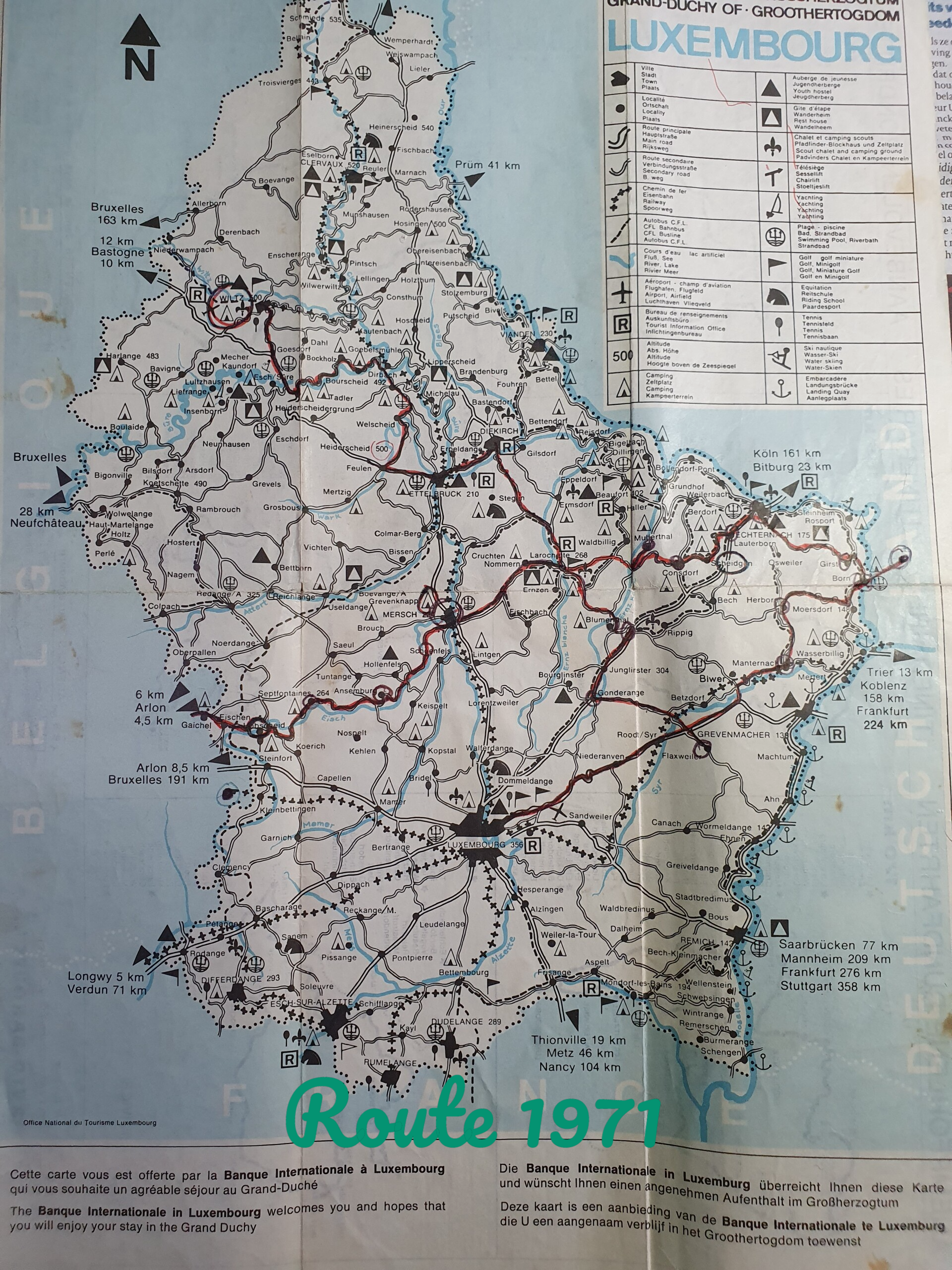 route 1971 met vw bus spijl klapdeuren 1965, 1963 met rakko