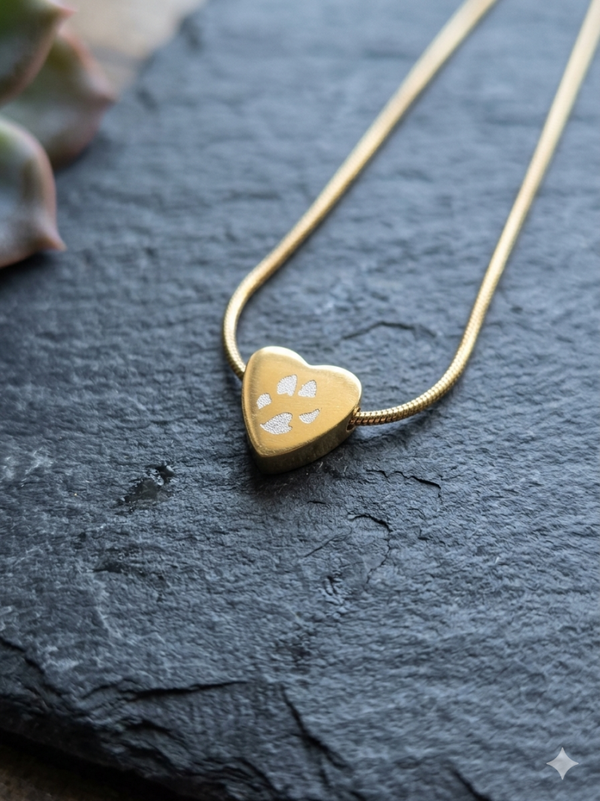 Gold Plated Small Heart Necklace