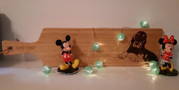 Bamboe Serveerplank - gepersonaliseerd