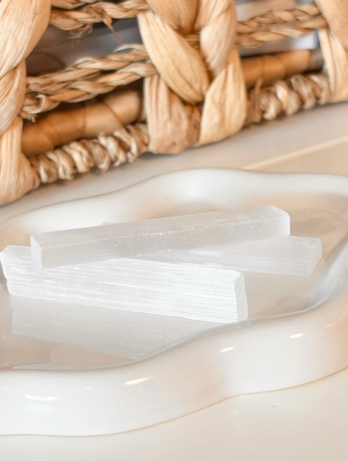 Selenite Charging Wand