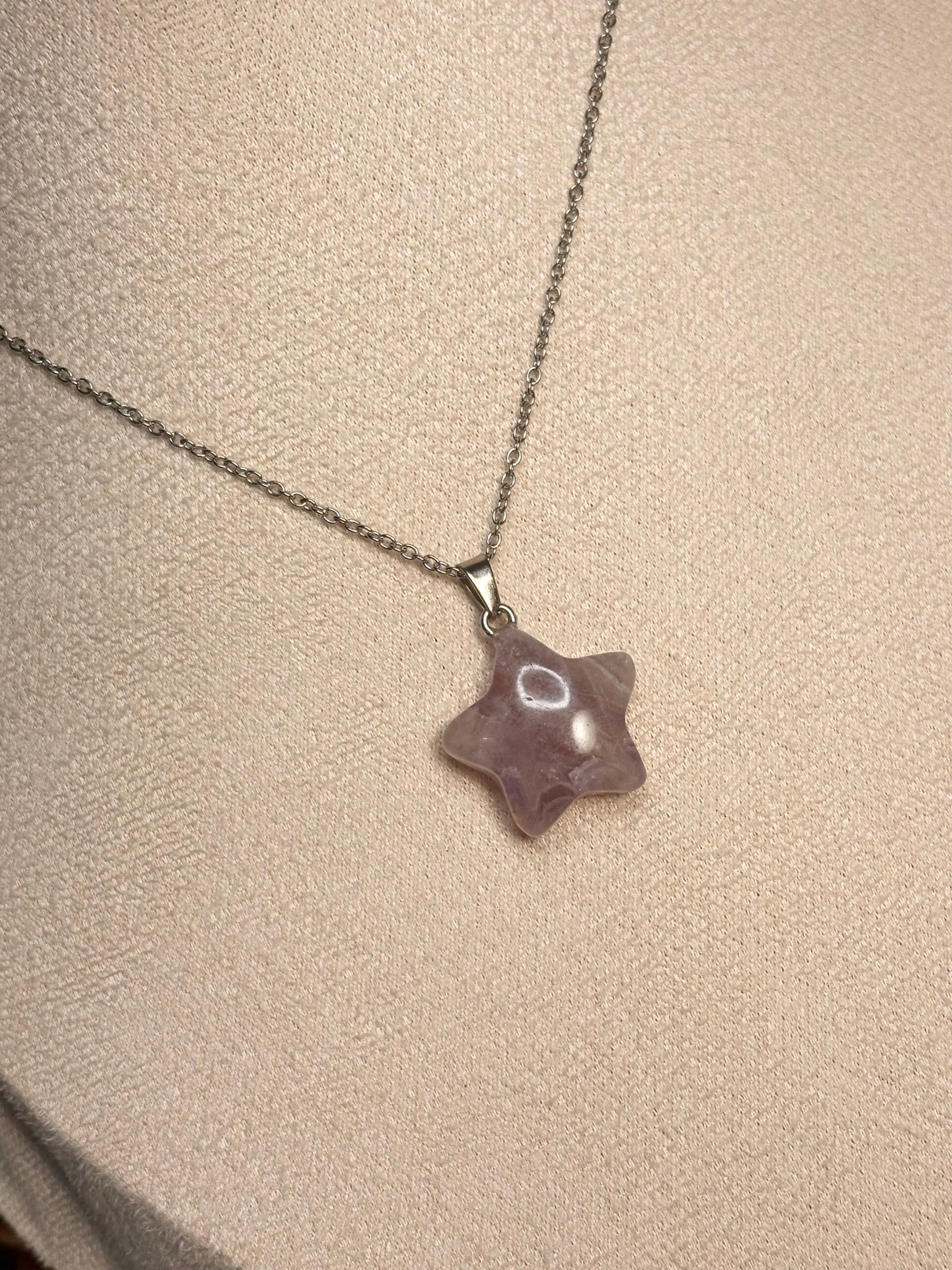 Amethyst Star Necklace