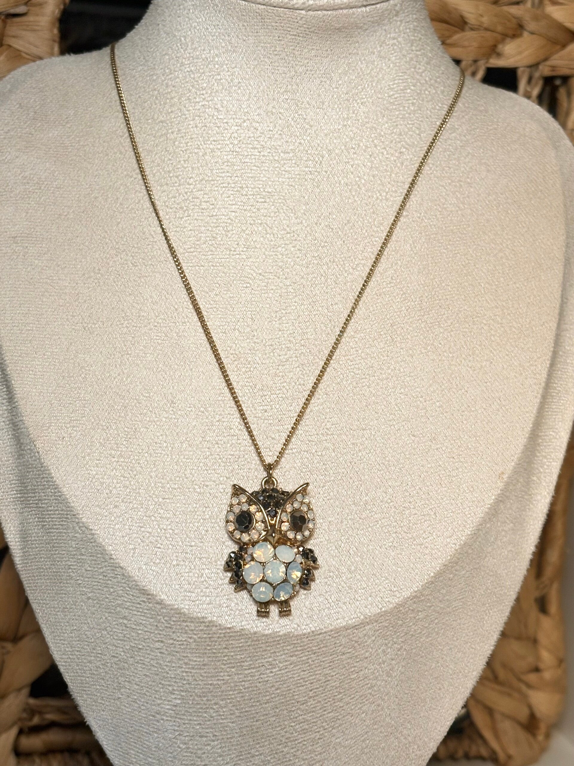 Enchanted Owl Pendant Necklace