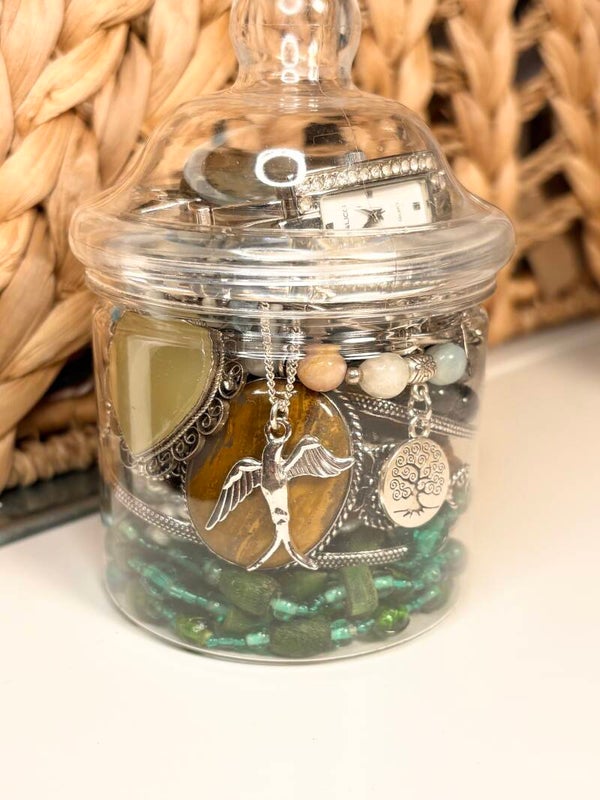 Mystery Jewellery Jar - Gemstone Treasure Mix