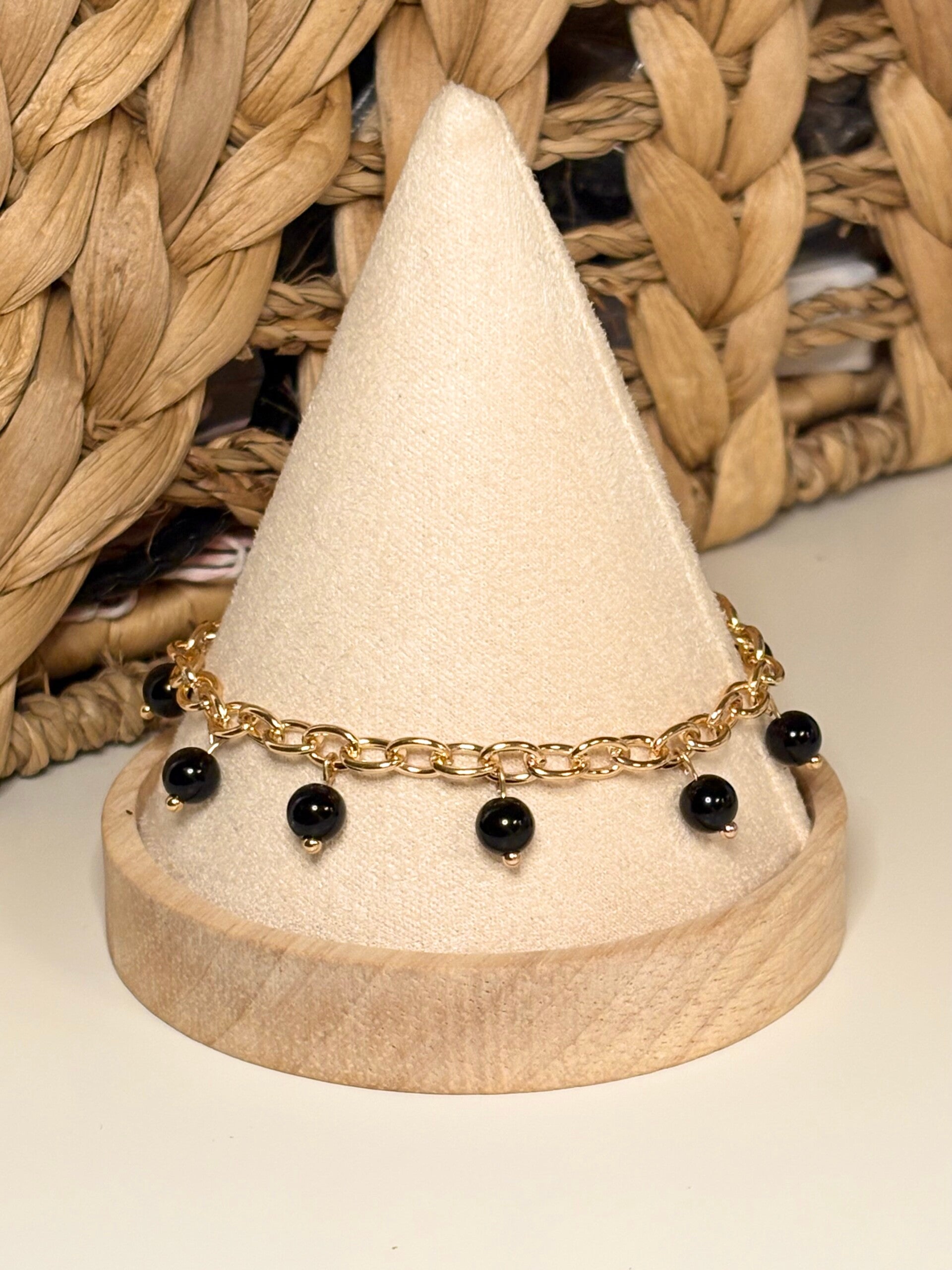 Black Obsidian Bracelet