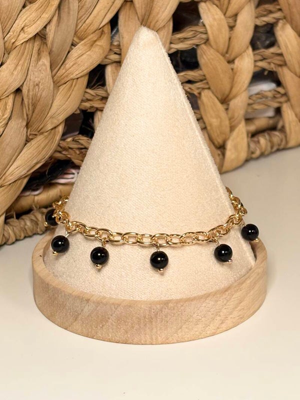 Black Obsidian Bracelet